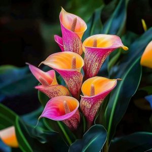 Калла Оникс купить по цене от 450р. в интернет-магазине «Посадика» с доставкой почтой в в Жуковскийе и по всей России – [изображение №1].